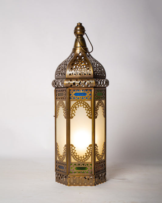 Layali Ramadan Brass Lantern