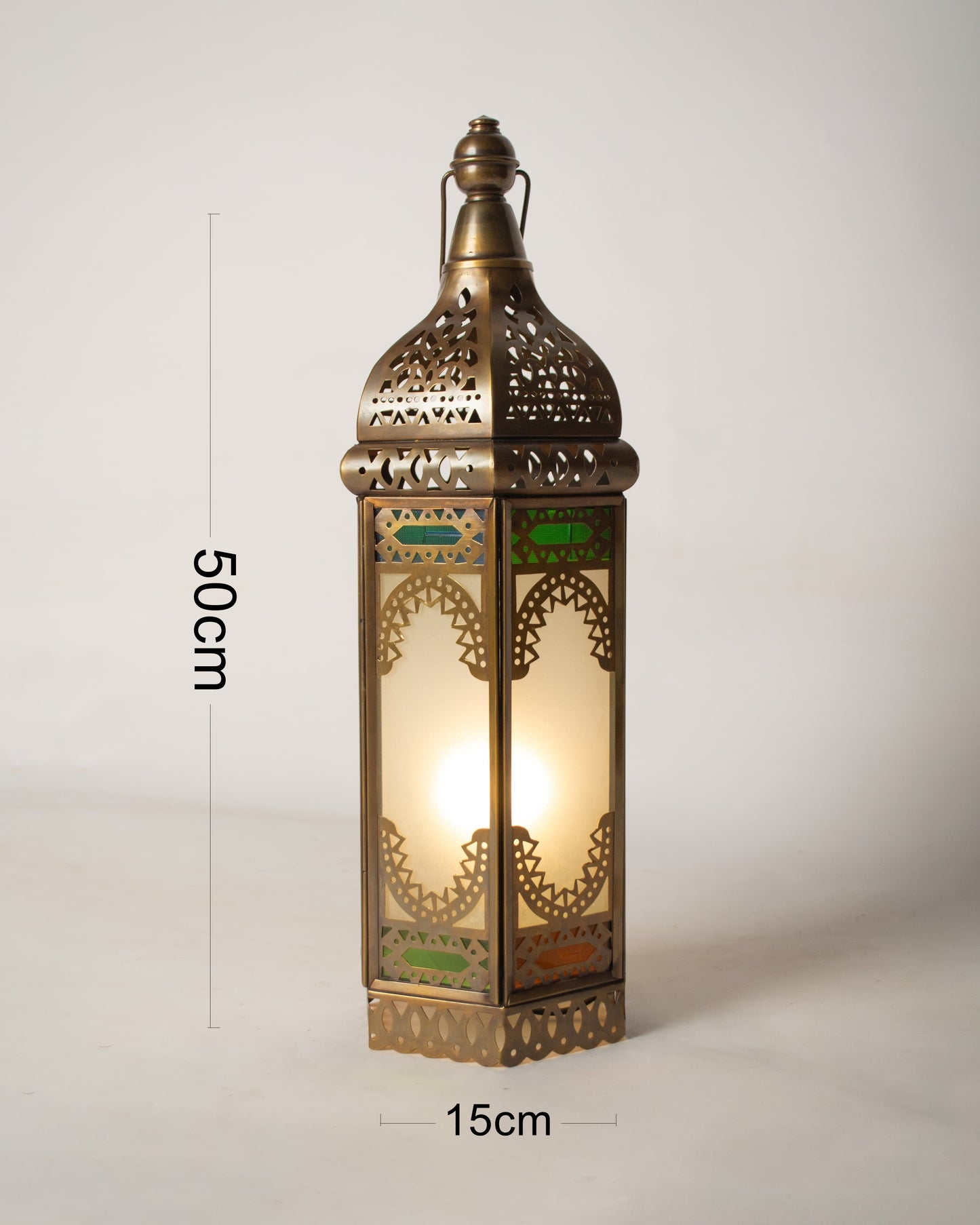 Layali Ramadan Brass Lantern