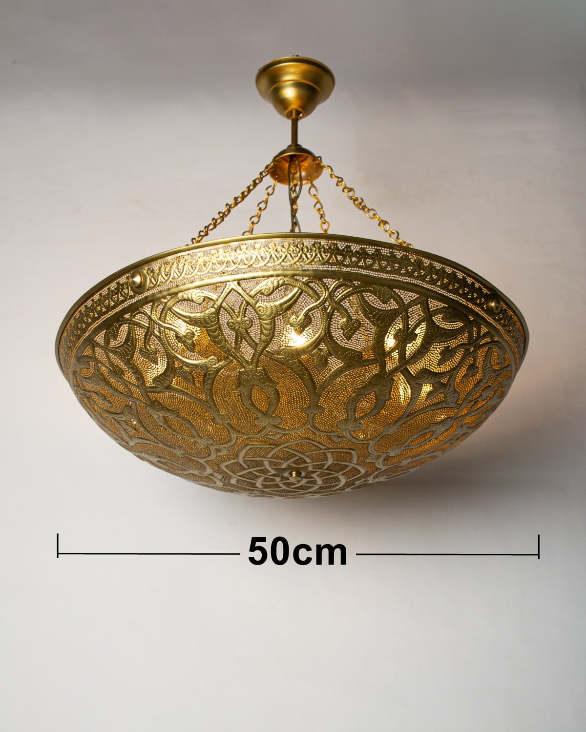 Repoussé Ornamental Disc - 50cm