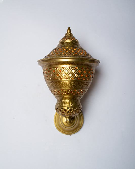 Martelé outdoor wall light