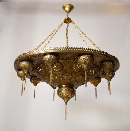 Repoussé Ornamental Disc-  80cm