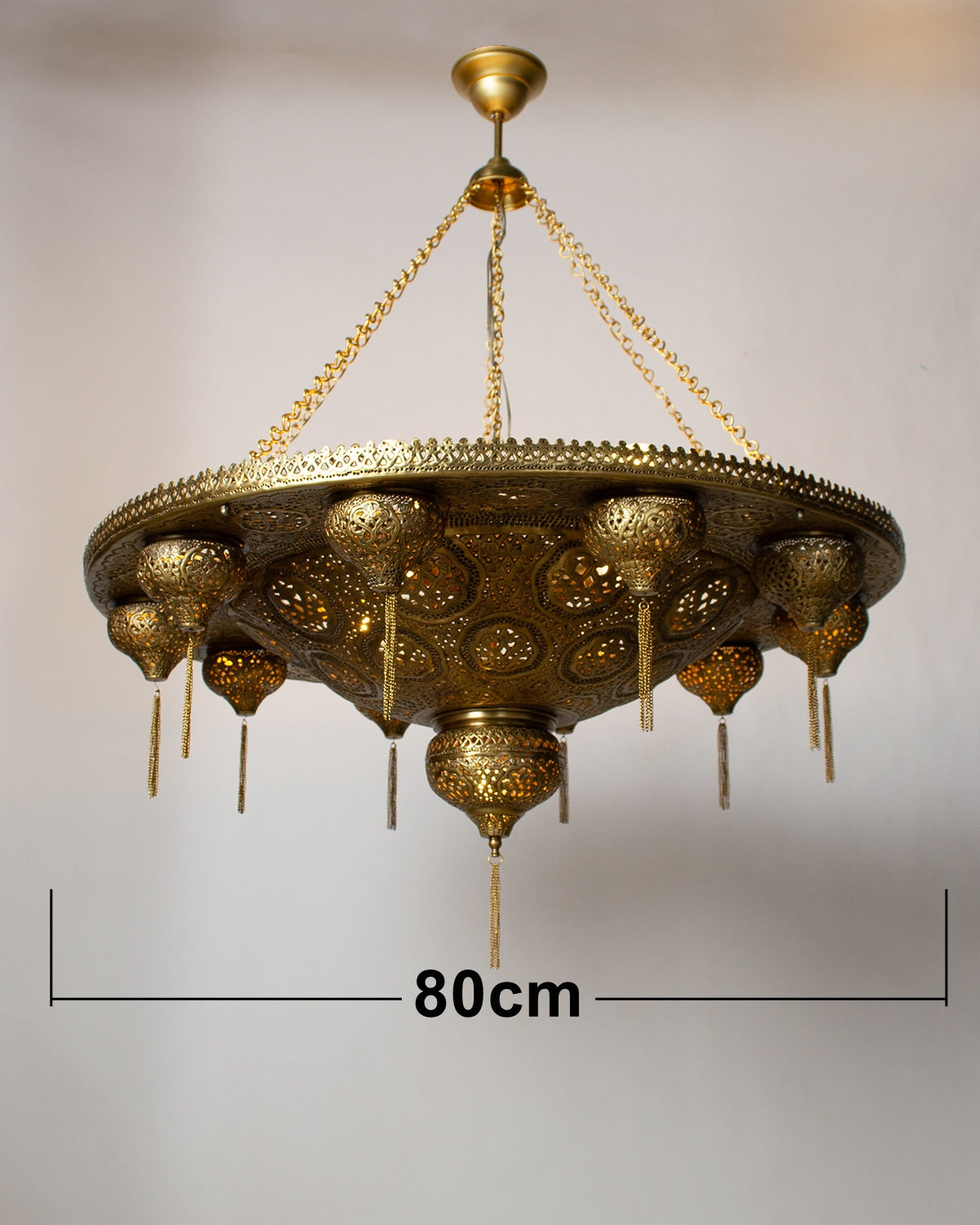 Repoussé Ornamental Disc-  80cm