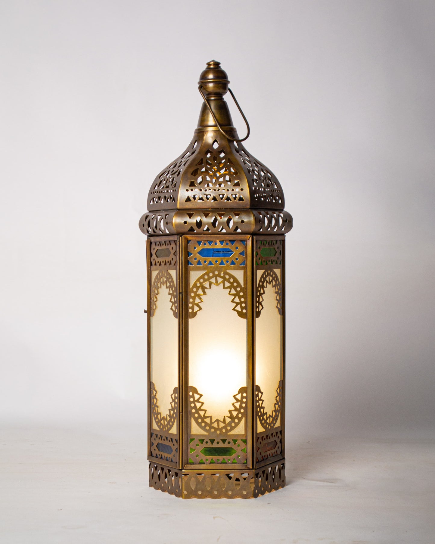 Layali Ramadan Brass Lantern