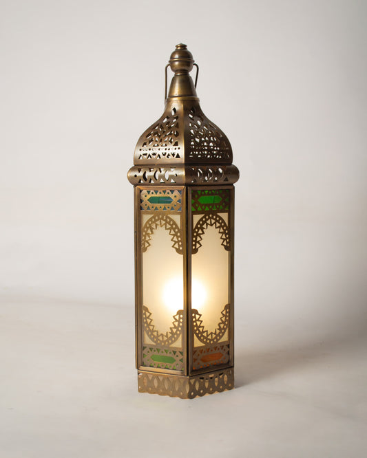 Layali Ramadan Brass Lantern