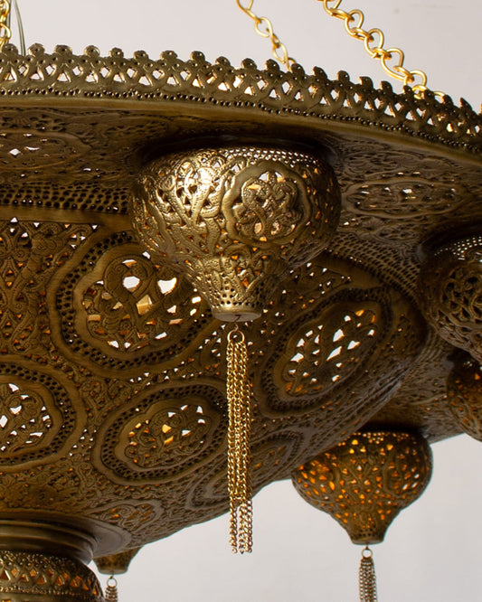 Repoussé Ornamental Disc-  80cm